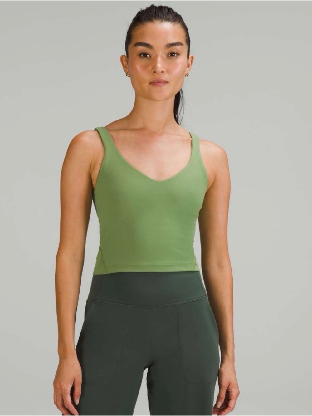 New Lululemon Align Tank Top Green Foliage size 12